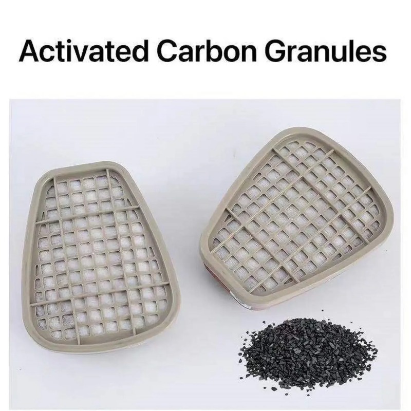 Activated Carbon 6001 Cartridg - Dust Mask Construction recension och pris